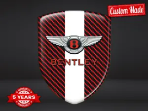 Bentley Vinylsticker Sportlich Racing Premium Auto